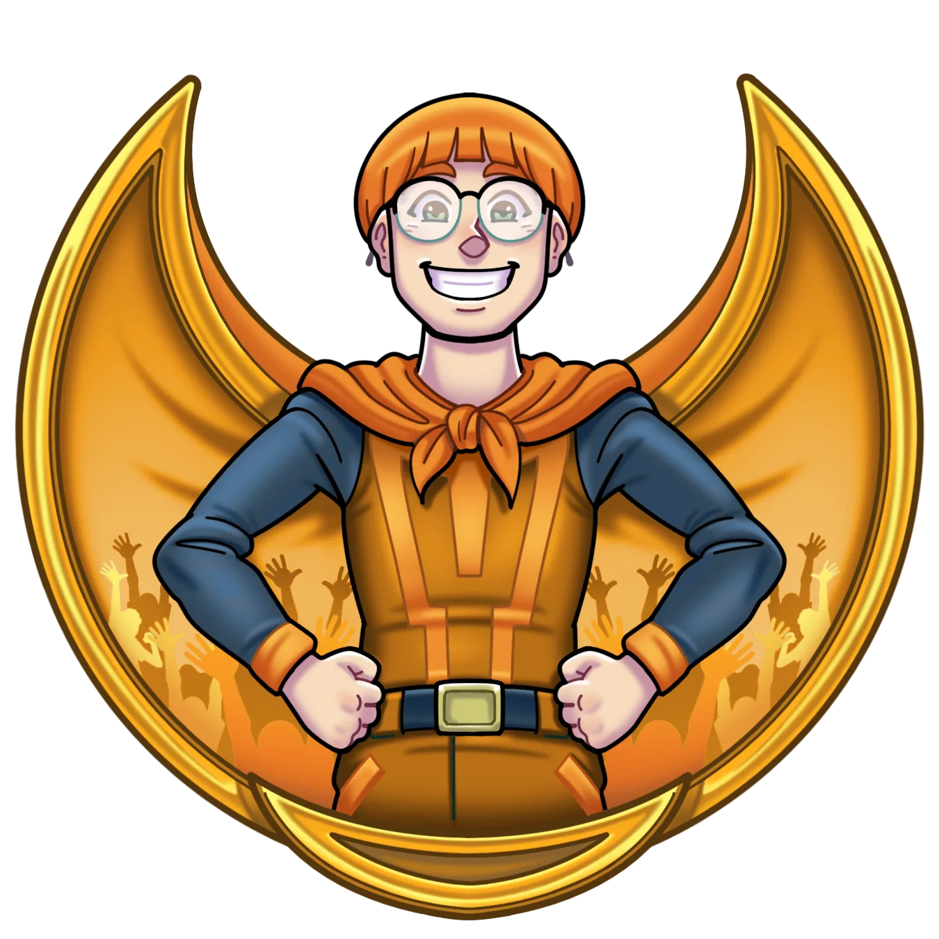Character badge